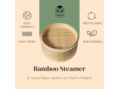 2段式天然竹餃子蒸籠