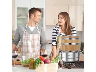 ポットセット調理器具<a href='https://ja.bamboosteamerbasket.com' style='text-decoration: underline;'>たけせいせいろう</a>