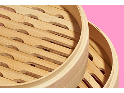 プディング厨房点心用竹蒸籠
