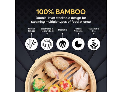 ライスバン蒸し器 <a href='https://ja.bamboosteamerbasket.com' style='text-decoration: underline;'>たけせいせいろう</a>