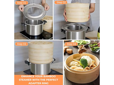 木製セットまんじゅう食品8個用たけせいせいろう